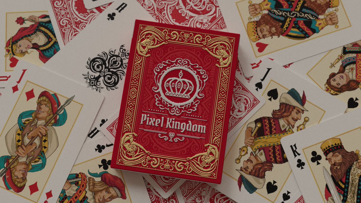 bluebox_bbi's tweet photo. Pixel Kingdom playing cards #cardistry #playingcards #cardporn #cardart #useyourcards #cardmagic #projectwelove
#playingcardcollector #playingcarddesign #cardistrylife #pixelart #pixelartwork #retrogaming #retrogames #retrogamer #deckedoutcards #kardify

https://t.co/wD46jEIVFi https://t.co/WXTmwXyfAt