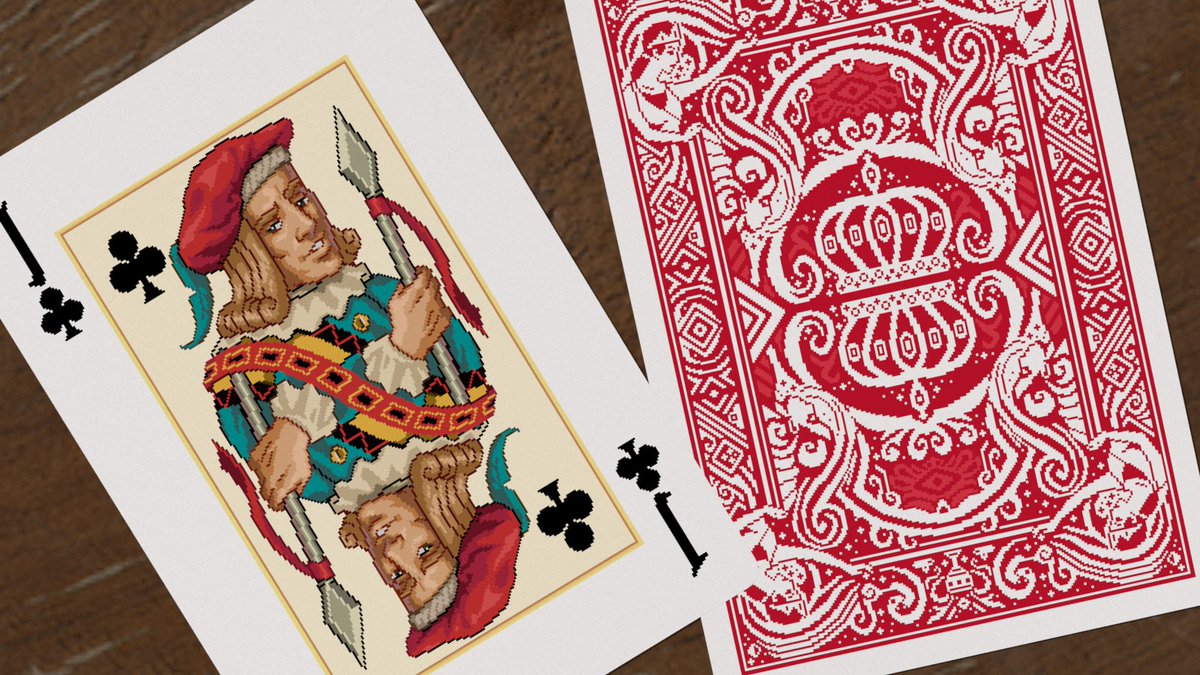 bluebox_bbi's tweet photo. Pixel Kingdom playing cards #cardistry #playingcards #cardporn #cardart #useyourcards #cardmagic #projectwelove
#playingcardcollector #playingcarddesign #cardistrylife #pixelart #pixelartwork #retrogaming #retrogames #retrogamer #deckedoutcards #kardify

https://t.co/wD46jEIVFi https://t.co/WXTmwXyfAt