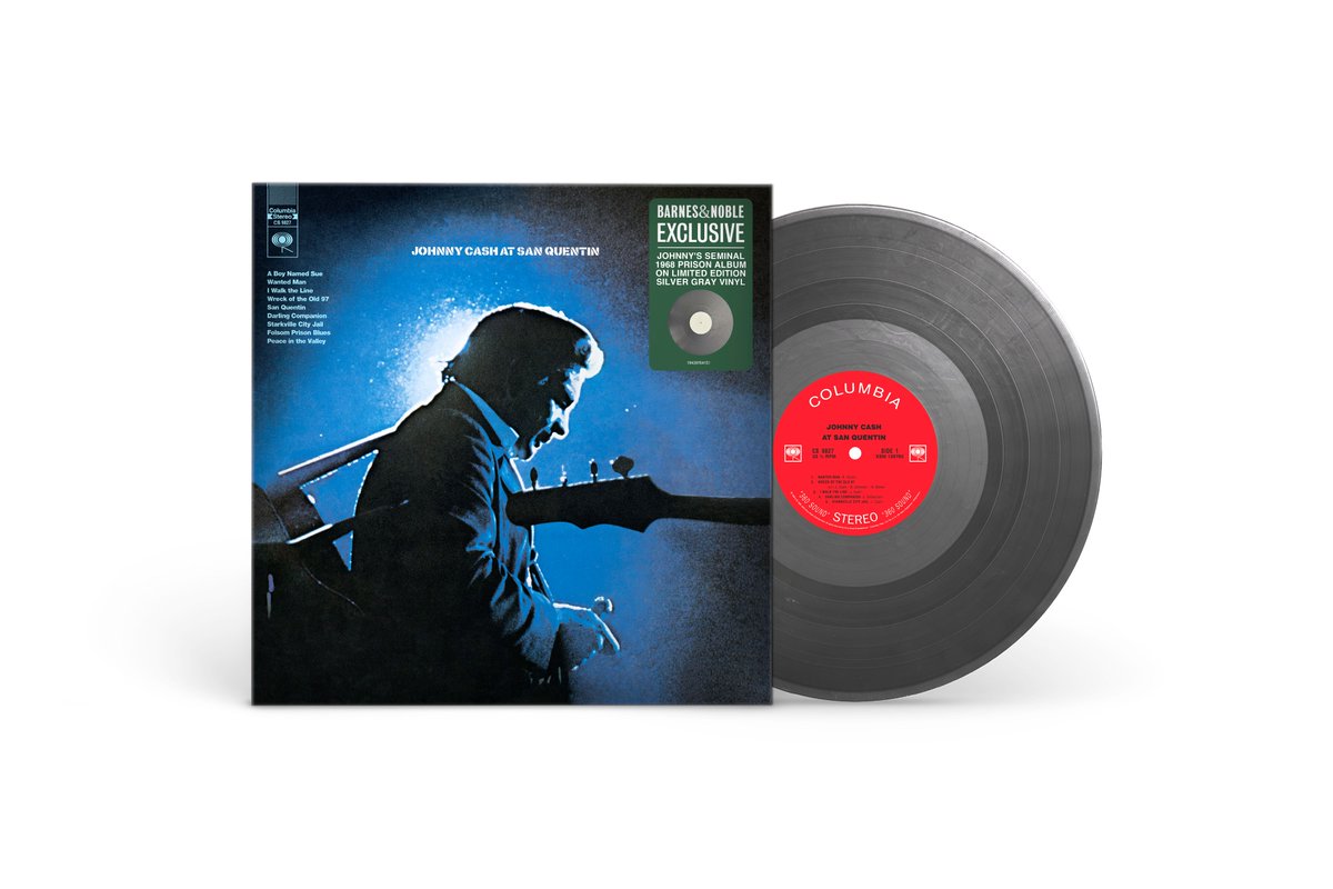 Get your Exclusive Silver Gray Edition of Johnny Cash’s At San Quentin, available now at Barnes & Noble!  Available in-store or online. #BNVinyl 
barnesandnoble.com/w/johnny-cash-…