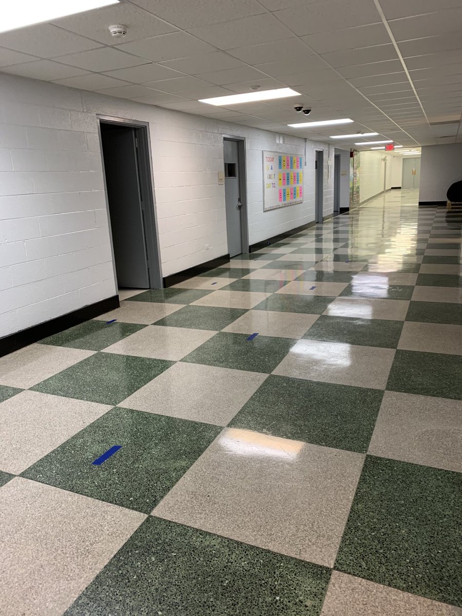 Magtro's tweet photo. Well, the hallways at Pickett may be empty for now but our students are online learning about the First Thanksgiving...🦃  What a wonderful time of the year.  ⁦@PESJackets⁩ https://t.co/oI6SUDcNgE