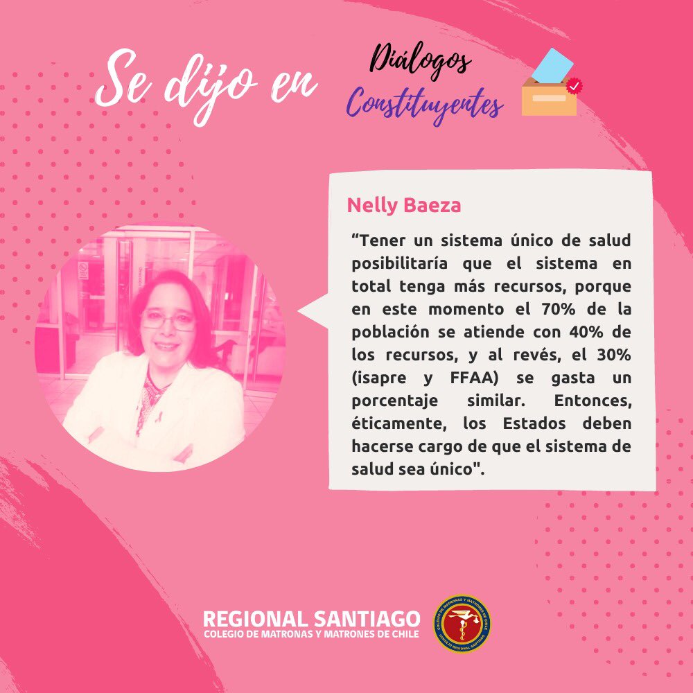 MatronasStgo's tweet photo. Nuestro sistema de salud necesita de una cirugía mayor. Una reforma de estas características pasa por un tema de presupuesto o de cómo se administran los recursos? Acá las opiniones de Nelly Baeza médica salubrista, David Debrott economista y nuestra presidenta Katiuska Rojas https://t.co/MfoTGq24To