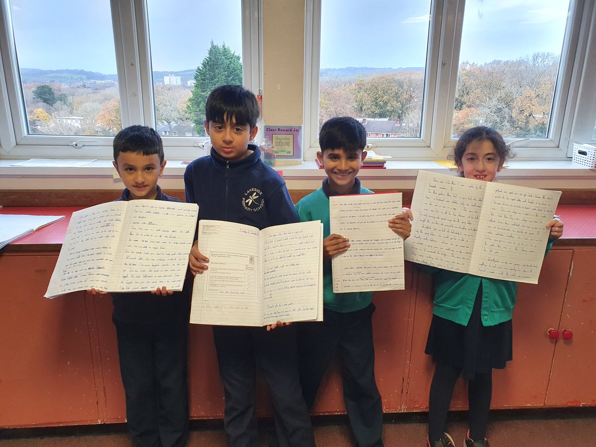 LakesidePrmY4's tweet photo. We have been writing our own versions of the old folk tale - 'Tattercoats' ✍ Fantastic effort Year 4 ⭐🤩 https://t.co/7pZ2NYMuoY