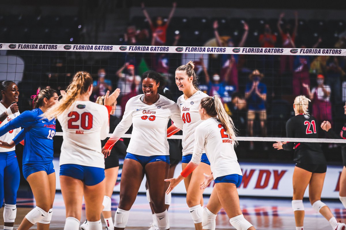 GatorsVB's tweet photo. So incredibly T H A N K F U L for #GatorNation ✨🐊
#GoGators https://t.co/pkEPHC6rz4