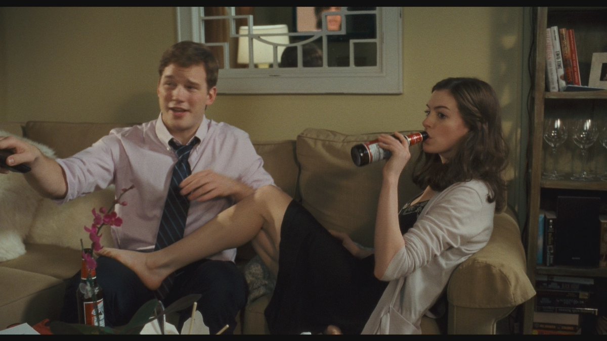 Japandocs テレビ 11 23 月 日テレ 25時59分 映画天国 ブライダル ウォーズ 09 アン ハサウェイとケイト ハドソンが幼馴染みを演じる Guardians Of The Galaxy でスターになったクリス プラットがハサウェイの新郎役 まだ冴えない若造