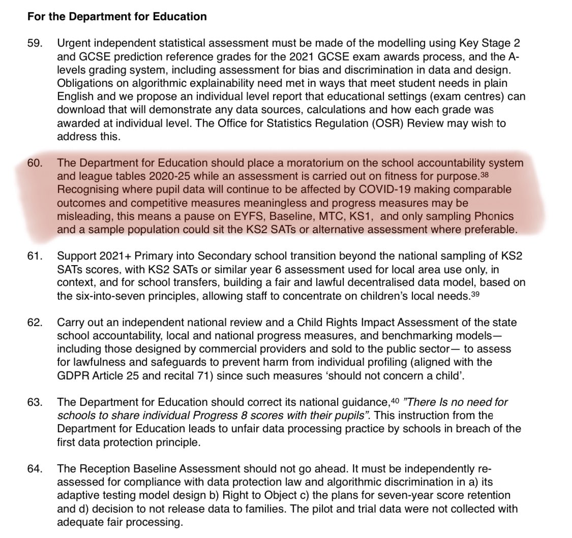 defenddigitalme's tweet photo. MPs @SirRogerGale and Gordon Henderson #eduQs question @GavinWilliamson on validity of Phonics and SATs 2020-21 as accountability measures, taking time away from learning, without local value—Will be misleading as we set out #StateOfData2020 https://t.co/DZMdWftzk7 @wesstreeting https://t.co/iDPDSIh2lK