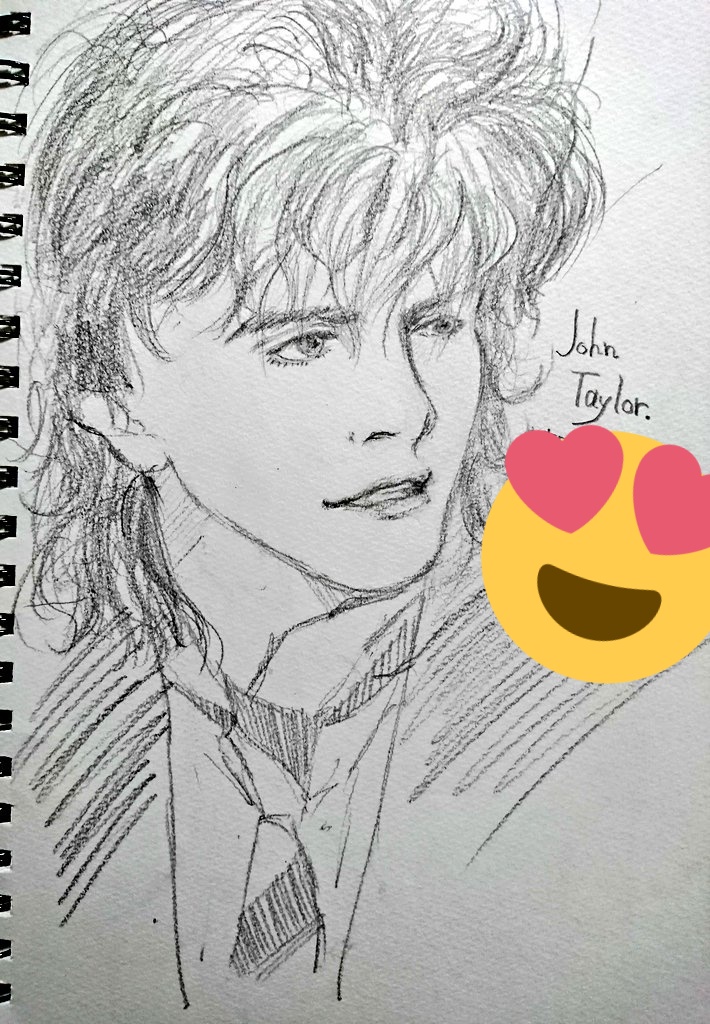 過去絵も添えとこ( ◜‿◝ )♡
ジョン・テイラーかっこええなぁ。
デュランデュランのビジュアル担当やなぁ(๑♡⌓♡๑) 
