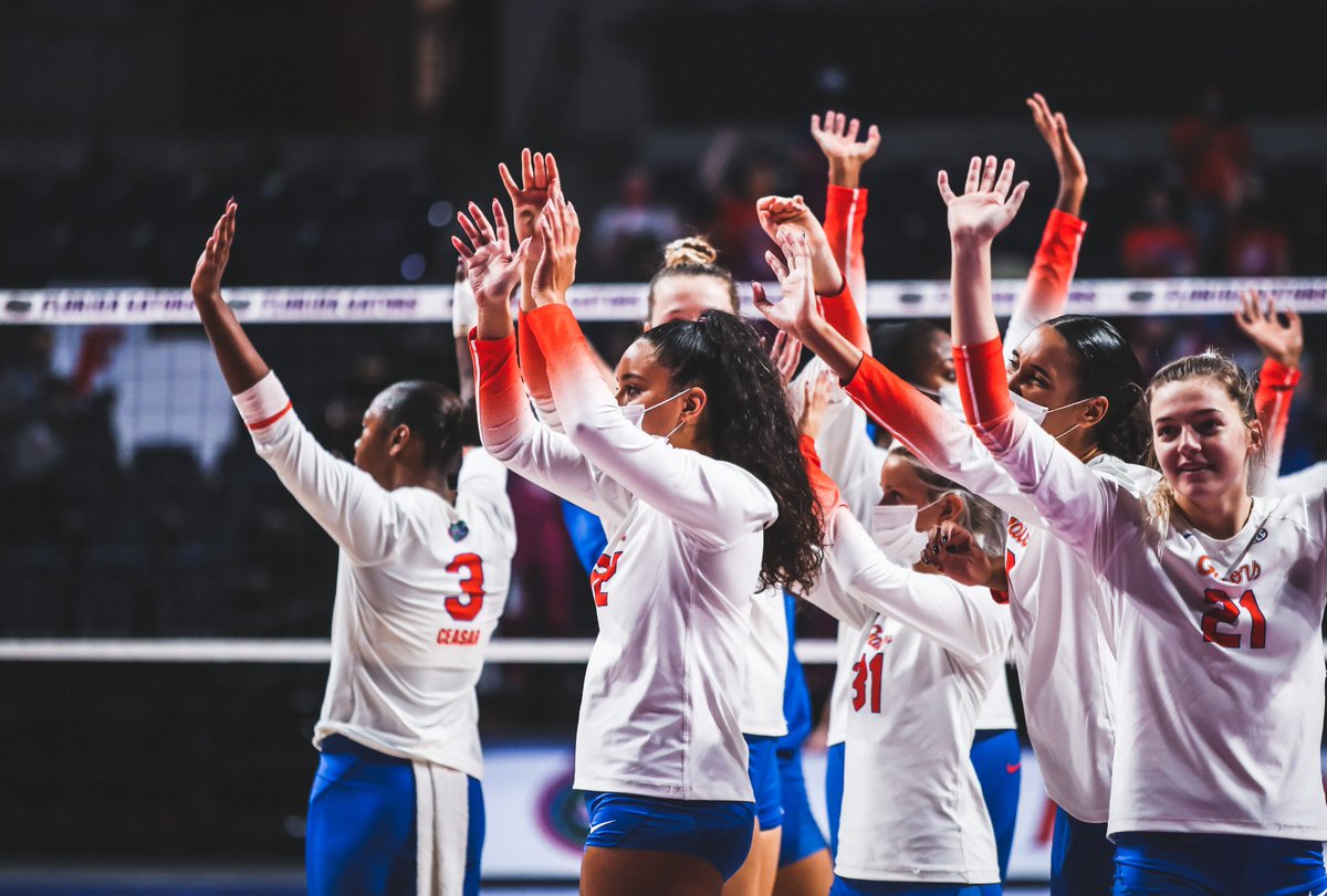 GatorsVB's tweet photo. So incredibly T H A N K F U L for #GatorNation ✨🐊
#GoGators https://t.co/pkEPHC6rz4