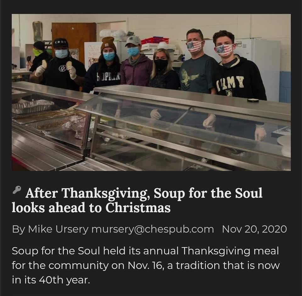 olhsl's tweet photo. Shout out to 8th grade student, Avery! He has volunteered with his Dad for over a year now at the Soup for the Soul kitchen in Dundalk,MD serving those who are in need. What a wonderful way to serve others in our community.
@ArchbaltSchools 
#bethelight https://t.co/xeMtXtkp7o