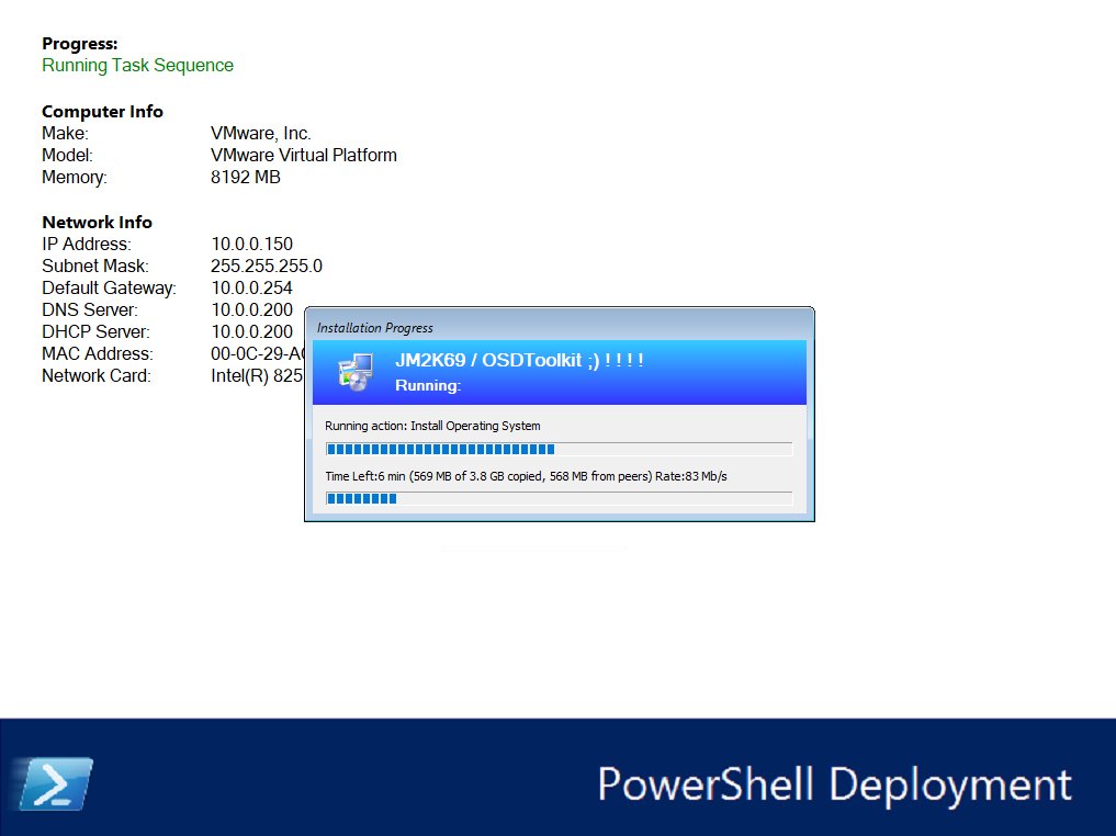 JM2K69's tweet photo. Soon Blog Post #OSDToolkit #MDT #PSD 
 #VMwareWorkstation with short video how to ! ! !
@jarwidmark @mikael_nystrom @manelrodero @2pintsoftware @syst_and_deploy @DeploymentMX @Hoorge https://t.co/LWsxI0cgBb