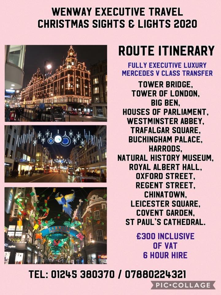 WenwaySolutions's tweet photo. CHRISTMAS LIGHTS &amp; SIGHTS TOUR 2020
Availability filling up fast so don’t leave it too late to book. Hire our Mercedes V Class exclusively for  6 hours for a fantastic tour of our Capital City at Christmas. #Christmas2020 #christmaslights #christmassights https://t.co/fdg1SkWQOr