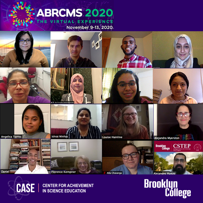BKLNcollegeCASE's tweet image. Thank you for a wonderful and well-organized virtual conference, @ABRCMS 2020! This year&apos;s @BklynCollege411 virtual group photo: