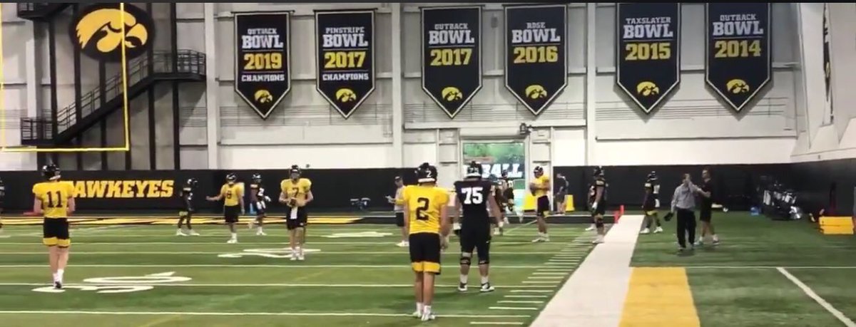 Nebraska fans will make fun of Iowa for hanging bowl game banners including the ones they lost...but they won’t mention that Nebraska also celebrates bowl appearances in their practice facility.The only difference is that Nebraska hasn’t ordered a new banner since 2016.