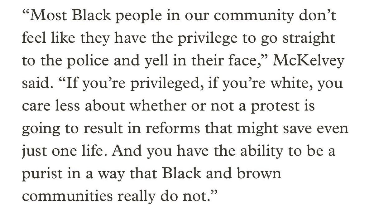 At the height of the protest, community pressure helped pave the way for what city leaders described as a $15 million cut from Portland police coffers. That same level of pressure didn’t materialize in November when further cuts were on the table and ultimately voted down.