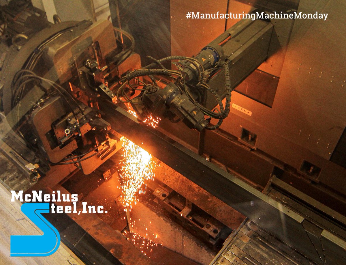 McNeilusSteel's tweet photo. Don't let difficult cuts be the bottleneck to your production. Utilize our tube & structural lasers to cut the intricate shapes & tough angles in any structural profile, as well as eliminate the need for rework.
#ManufacturingMachineMonday
https://t.co/2Huhyg7bfl https://t.co/zeFoh9L29c