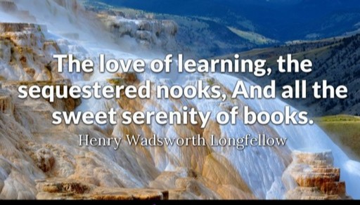 DawnAddonizio's tweet photo. #HenryWadsworthLongfellow #Books #Serenity #Solitude https://t.co/F6hcb5P9pI