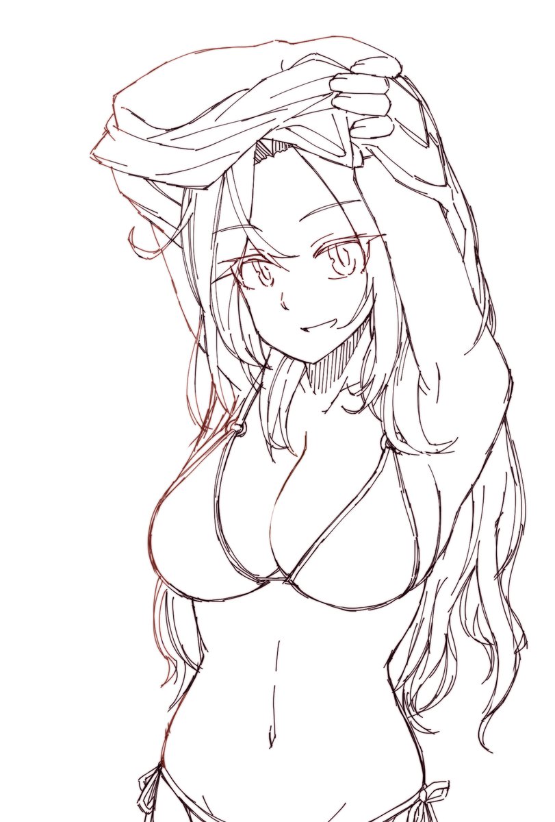 ホーネット(艦これ) 「線画と塗った後がなんたらかんたら 」|たた牌🀄のイラスト