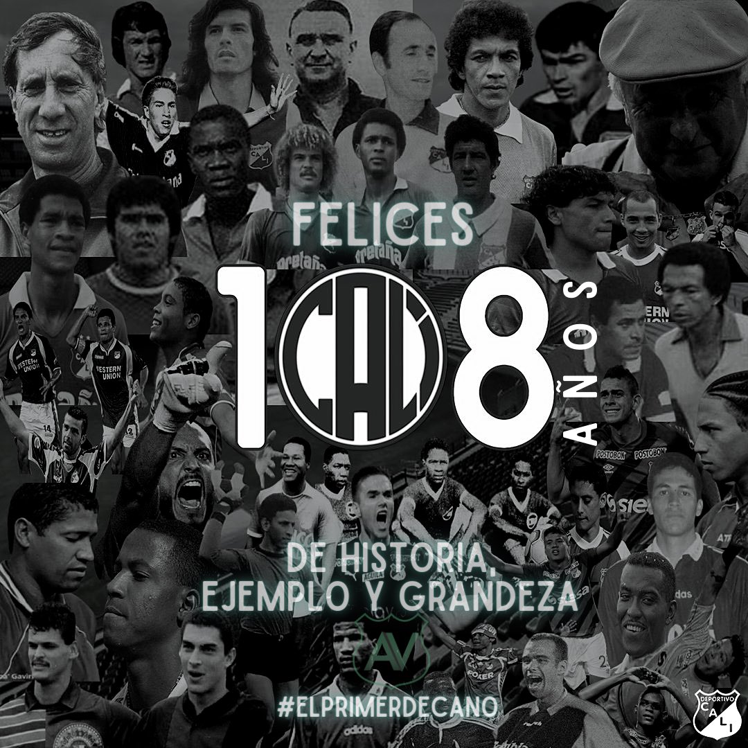 clubdelhincha_'s tweet photo. HINCHA VERDIBLANCO 💚

Nos sentimos orgullosos de llevar estos colores en nuestro corazón y de construir nuestra grandeza de manera honesta, digna y ejemplar. 

¡FELICES 108 AÑOS A NUESTRO GLORIOSO DEPORTIVO CALI!

#ElPrimerDecano
#DeportivoCali108Años https://t.co/qWniUWzcn3