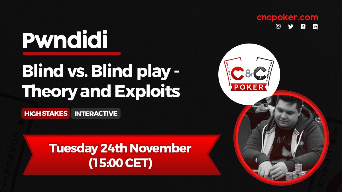 cncpoker's tweet photo. CNC Poker's first Live Interactive Group Coaching Session starts tmoro at 15:00 CET with Pwndidi.

LFG!!! 

#poker #pokercoaching #onlinepoker #pokertraining #pokerlife #pokerpro #pokertournament https://t.co/torQF1Mma7