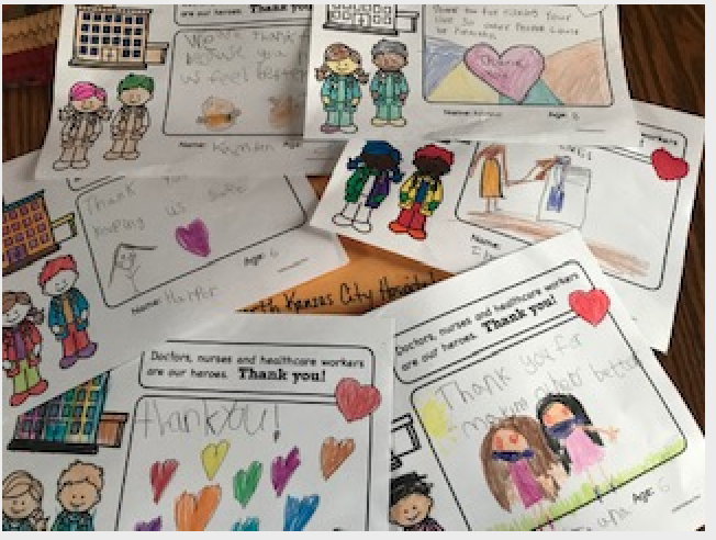 Sending Eagle Love to our healthcare workers at NKCH.
<a href="/NKCSchools/">NKC Schools</a> #SendingLove @NKCHospital