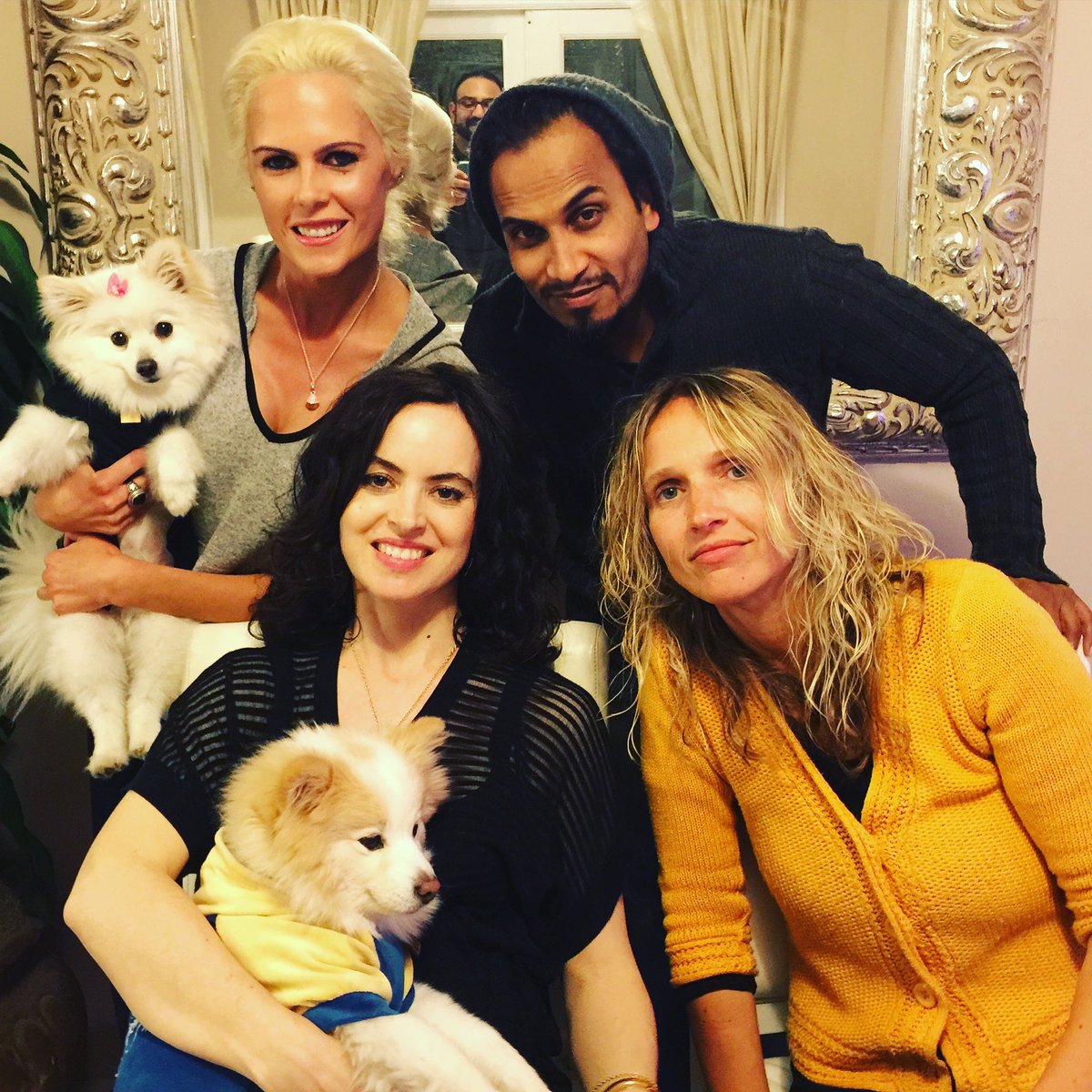 Fun Indian dinner with <a href="/SallyWood/">Sally Wood</a>