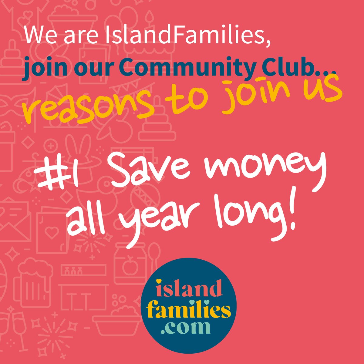 Reason number 1:
Save money all year long with annual discounts and freebies, exclusive vouchers, priority bookings, discounted tickets as well as access to private events and competitions. Sign up at islandmums.com/recurring-memb…
#Guernsey #familysavings #shoplocal #anyonecanjoin