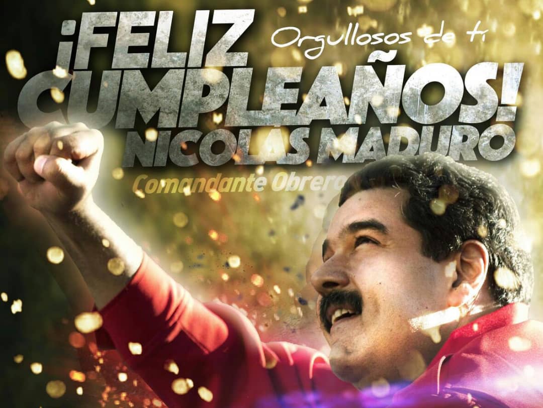 Desde el Estado #Trujillo los #InspectoresSocialistas le deseamos un #FelizCumpleanosNicolas Presidente Obrero, Humilde, llevando el Legado de nuestro Comandante Chávez.
Hoy el pueblo se enorgullece de felicitar al primer Presidente Chavista en su Cumpleaños🎂
Dios le Bendiga!