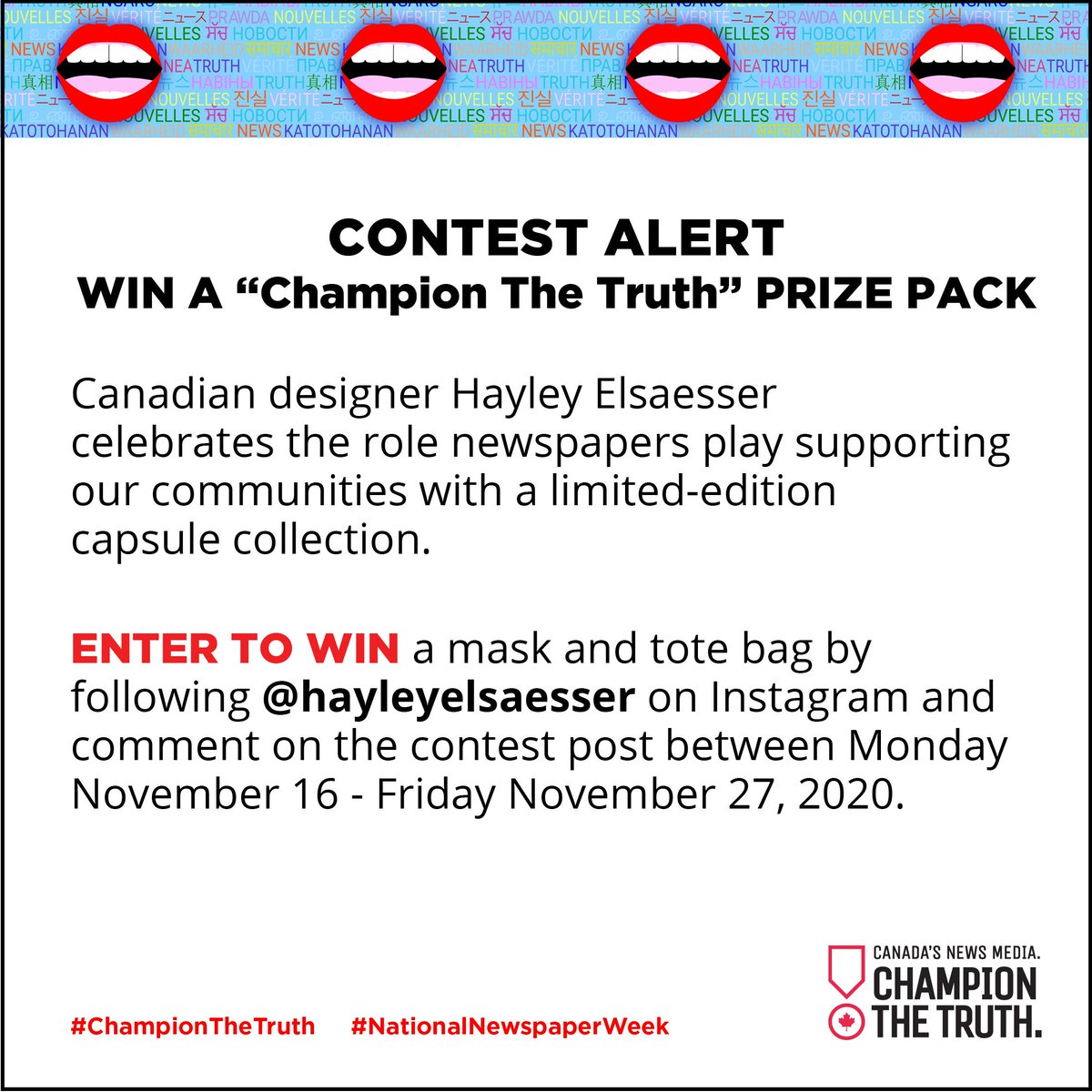 We're part of a new national media contest. Check it out! #championthetruth #nationalnewspaperweek #bdnmb https://t.co/3OYUuPa8k0