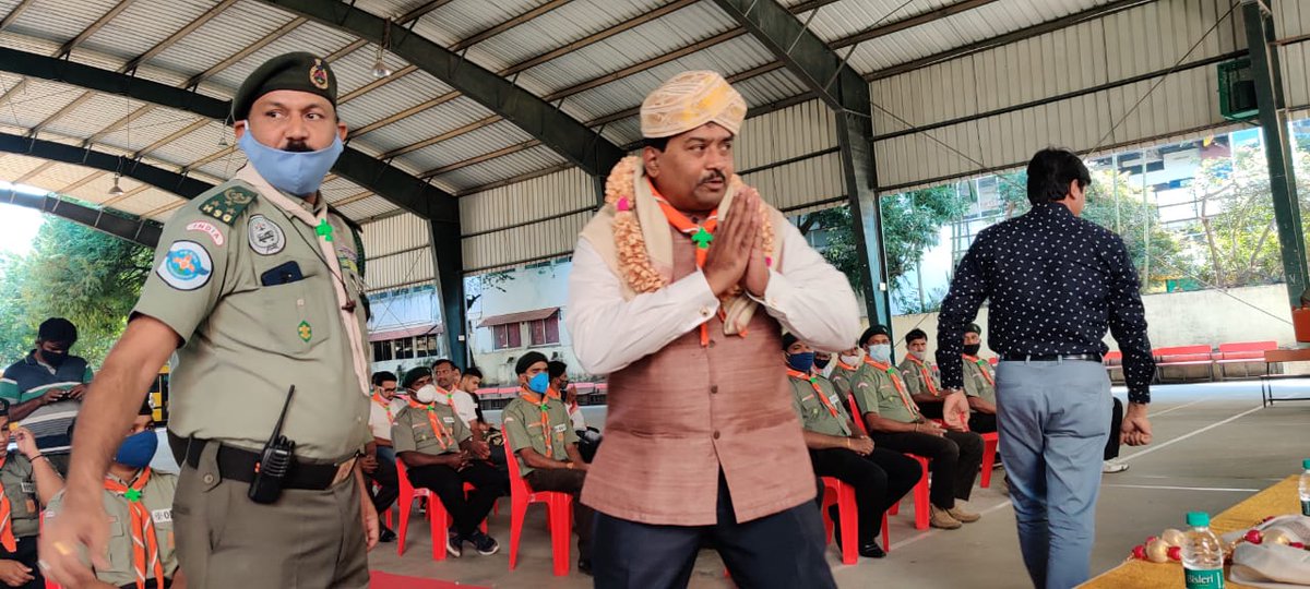 Drharimaram's tweet photo. Guest of Honour at HINDUSTAN SCOUTS AND GUIDES ASSOCIATION Teachers Training program along with leading dignatories #visiondigitalindia #providingdigitalskillstoall #hindustanscouts https://t.co/Cha39HGVt4