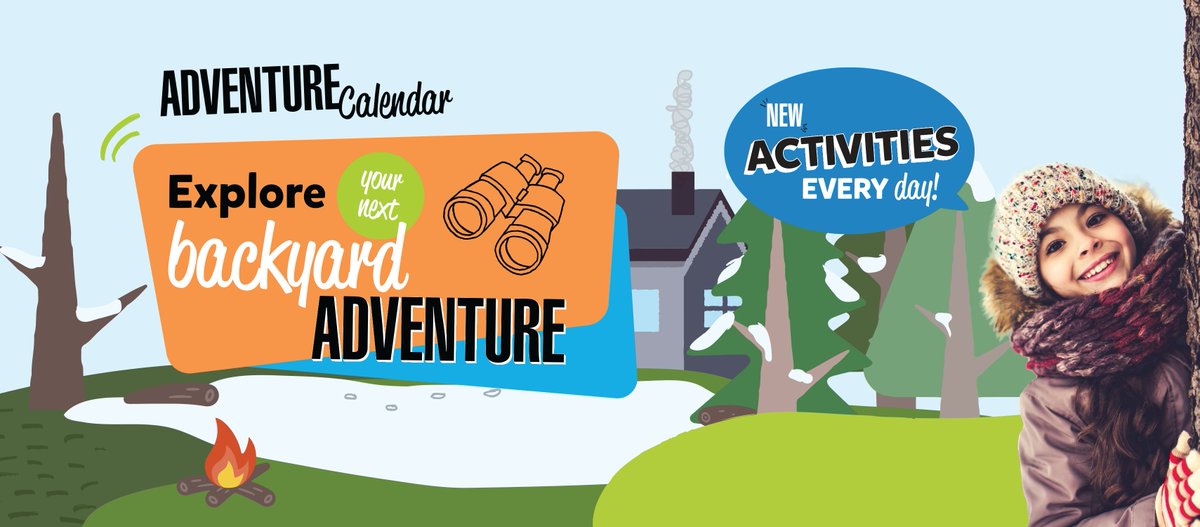 inmotionSK's tweet photo. Running out of ideas for safe, active family fun? Our virtual #AdventureCalendar serves up a new idea EVERY day all year long. See what we've got in store for you today. #SendThemOut https://t.co/RnrB8rmI7v https://t.co/qlZSE2k5xF