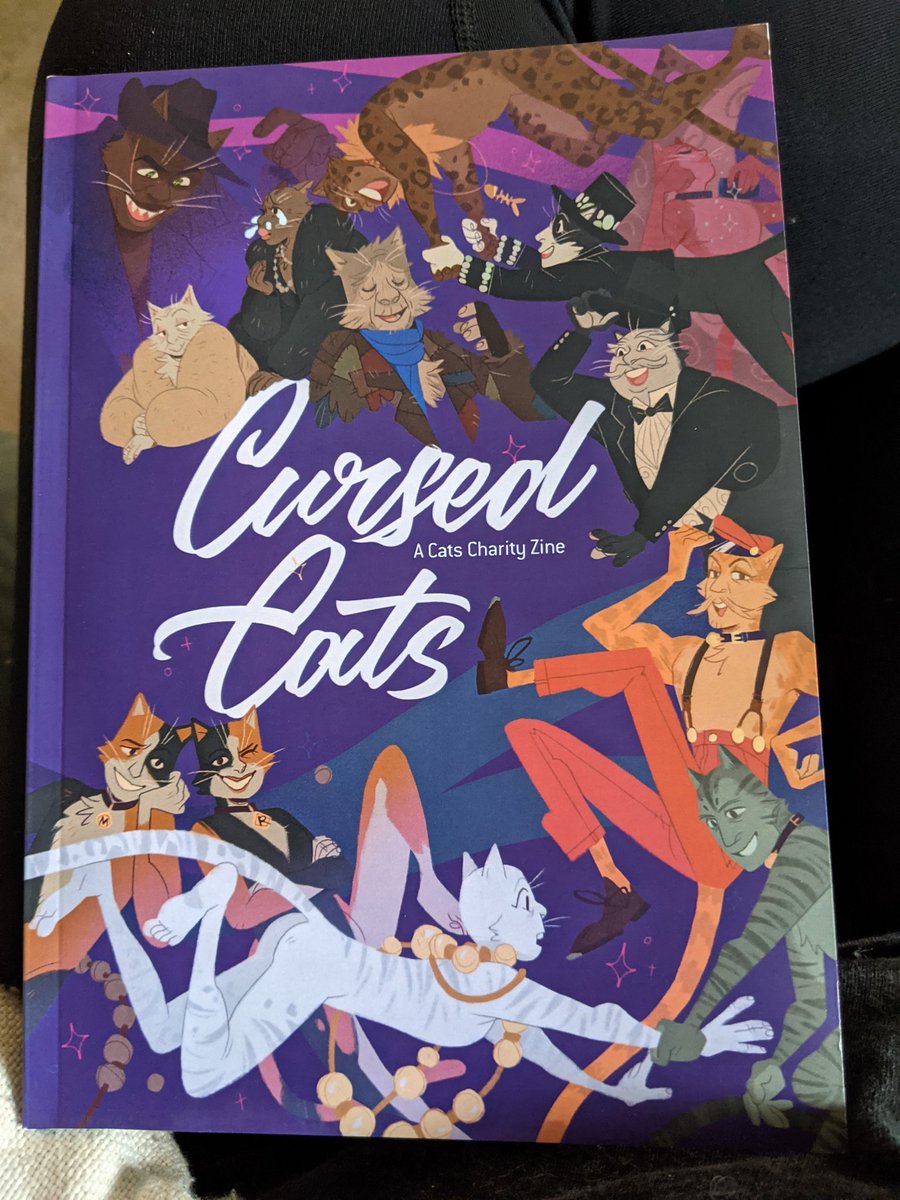 princess_nope's tweet photo. It's been a long wait, but it's finally here! @cursedcatszine https://t.co/0moEUaRTDx