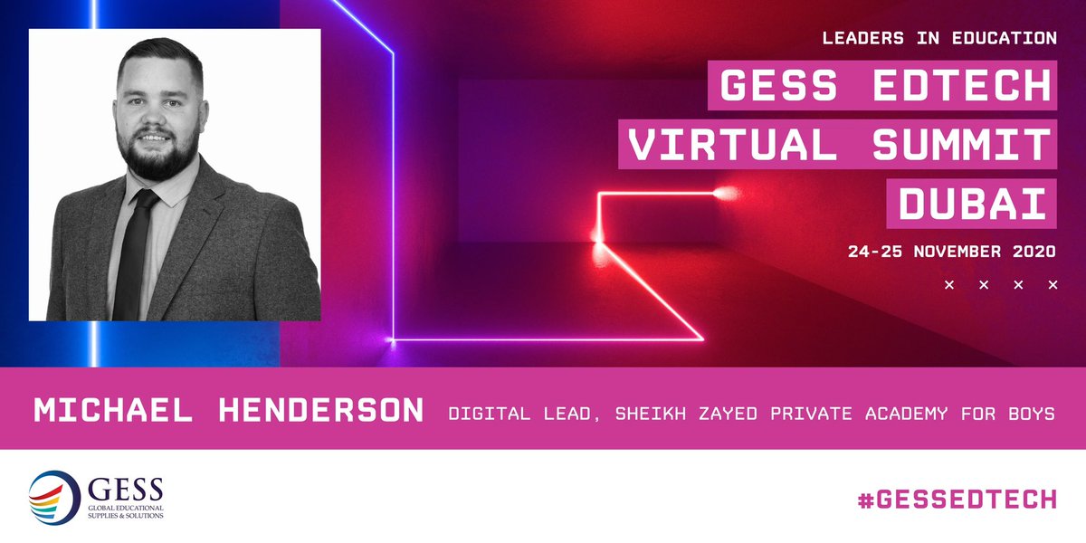 TechMrHenderson's tweet photo. I am taking part in the #GESSEdTech virtual summit this week. I will be talking about some top tips for #hybridlearning and discussing #AppleDistinguishedSchools. If you would like a trainer for your product, get in touch with me today. #AAEI  #training #teachers #education https://t.co/xqpdC6AFDT