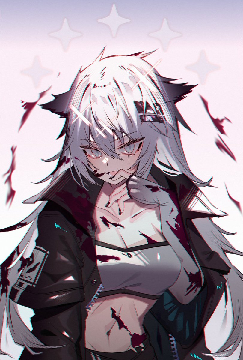 ラップランド(アークナイツ) 「LAPPLAND
#明日方舟 」|忘画のイラスト