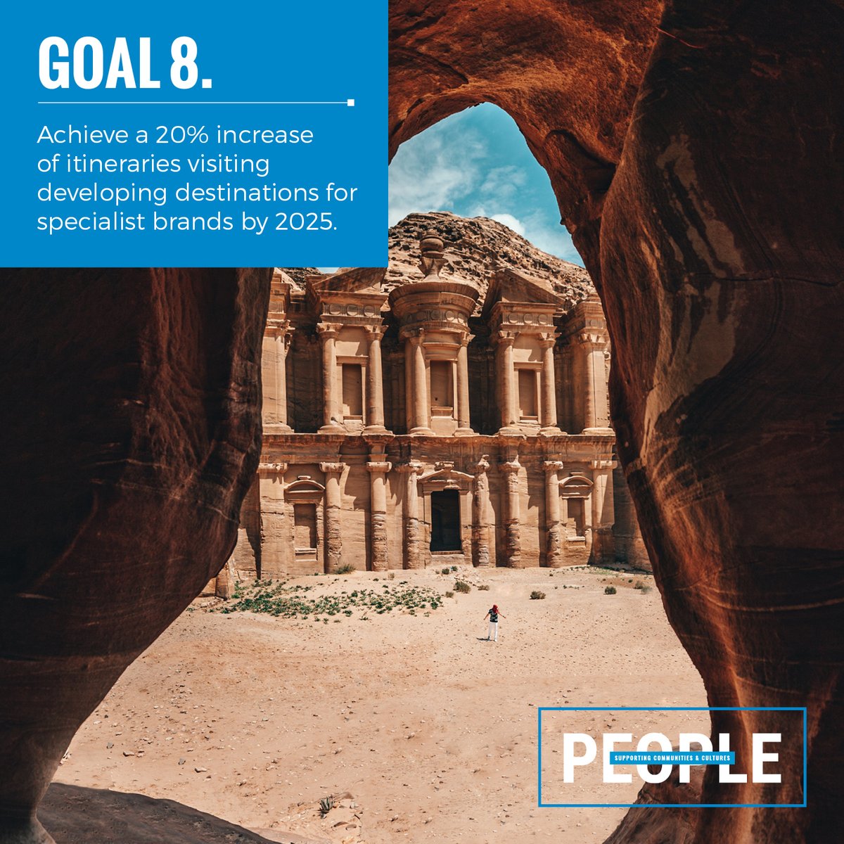 pentravel's tweet photo. Together with @travelTTC and @TreadRightOrg, out 8th goal is to achieve a 20% increase of our itineraries visiting developing destinations by 2025. This is part of the overall goal in reducing overtourism. 
#HWTR #MakeTravelMatter https://t.co/ML0wxmhvyt