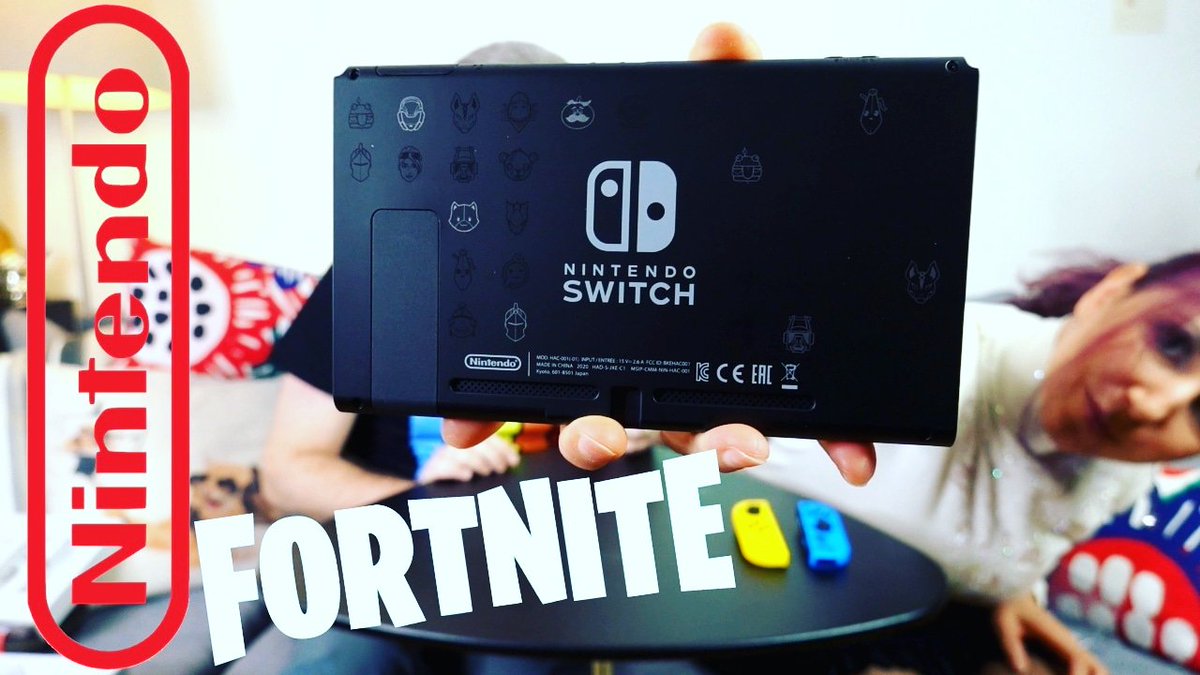 saladeltech's tweet photo. Unboxiamo e proviamo la nuovissima e bellissima Nintendo Switch Fortnite edition 🤠 https://t.co/JouQrYlfw6

@NintendoItalia
@Nintendo
@FortniteGame
#nintendo #nintendoswitch #fortnite #switchbundle #switchfortnite #videogames #gameplay #zelda #tecnologia #unboxing #recensione https://t.co/ChFzuv5tRq