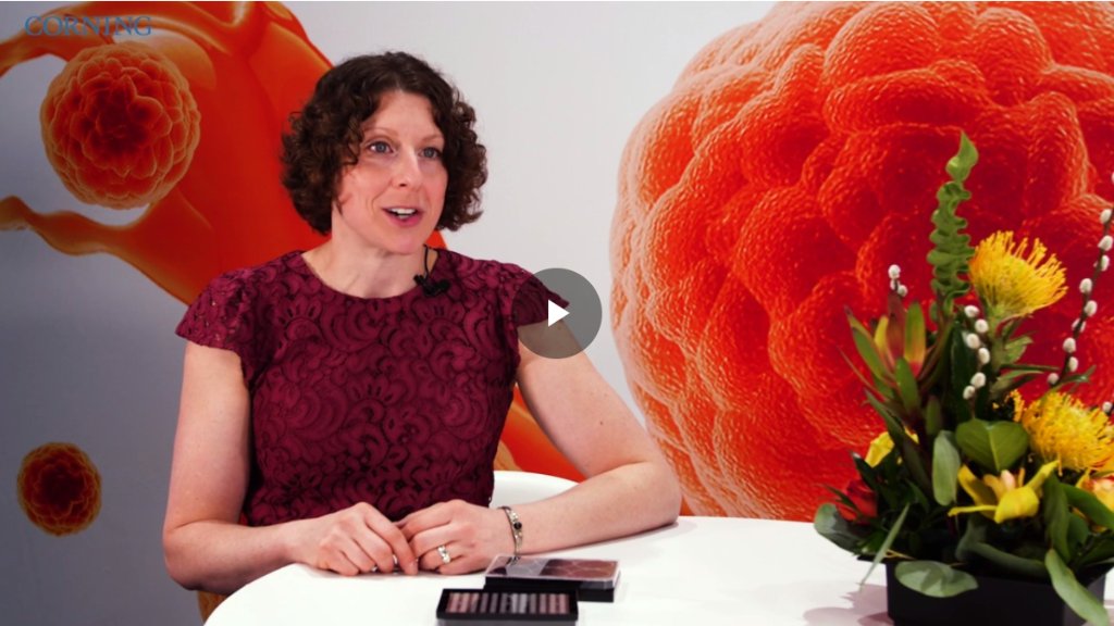 CorningLifeSci's tweet image. Hilary Sherman, Senior Applications Scientist at CLS, discusses the scientific poster she presented at #SLAS2020 in this @biocompare video. Watch to learn some of the results included in the poster and how that information supports researchers: ms.spr.ly/6015pJ8Bc