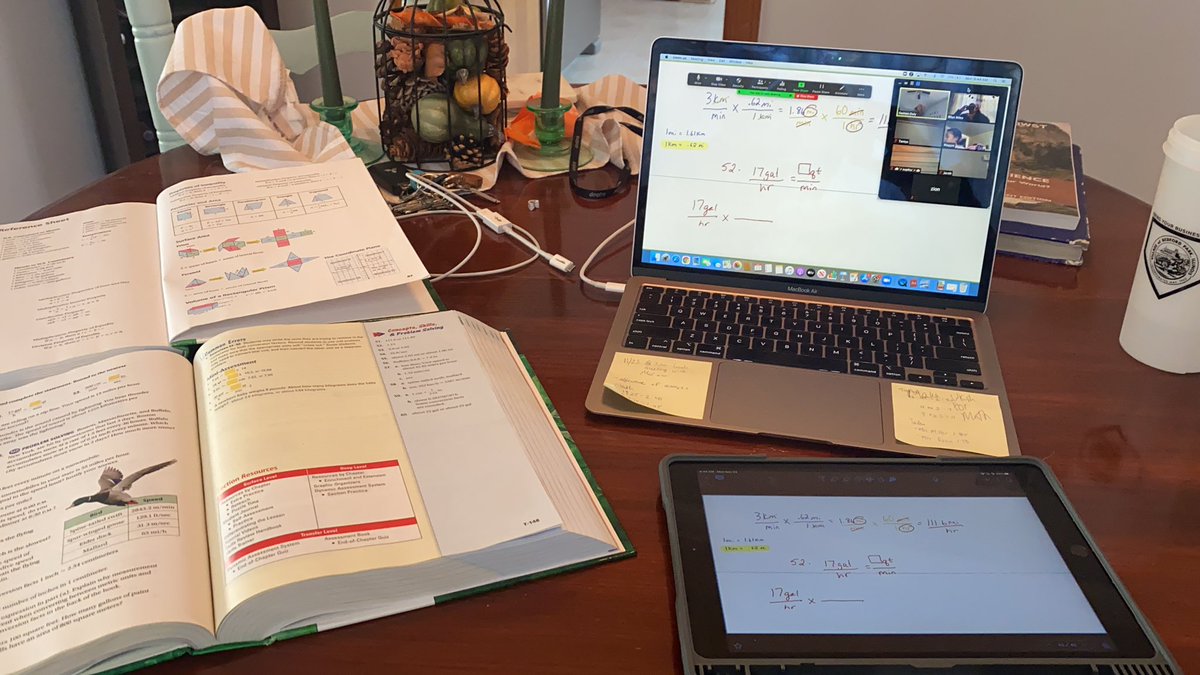 MrMiles_6thIT's tweet photo. Teaching from home...different...but still the same. #dg58pride #stuffeverywhere @IndianTrailDG58 https://t.co/9vPw0y20DK