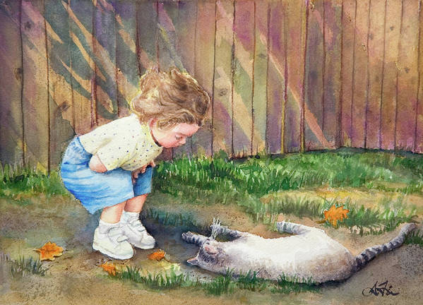 CatsShelf's tweet photo. The cat always leaves a mark on his friend
Art: Autumn Catnip by Arthur Fix
#caTPROVERBS https://t.co/qIrau2NORW
