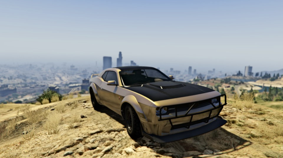 xROCKERMANx's tweet photo. For those of us #GTAOnline Players that remember the journey of #JackCole from @DMVEstudios. I took the time to wonder "what if Jack had a more modern muscle?" It was only fitting that The Monster has a Demon. #Snapmatic https://t.co/RROKJSJyMq