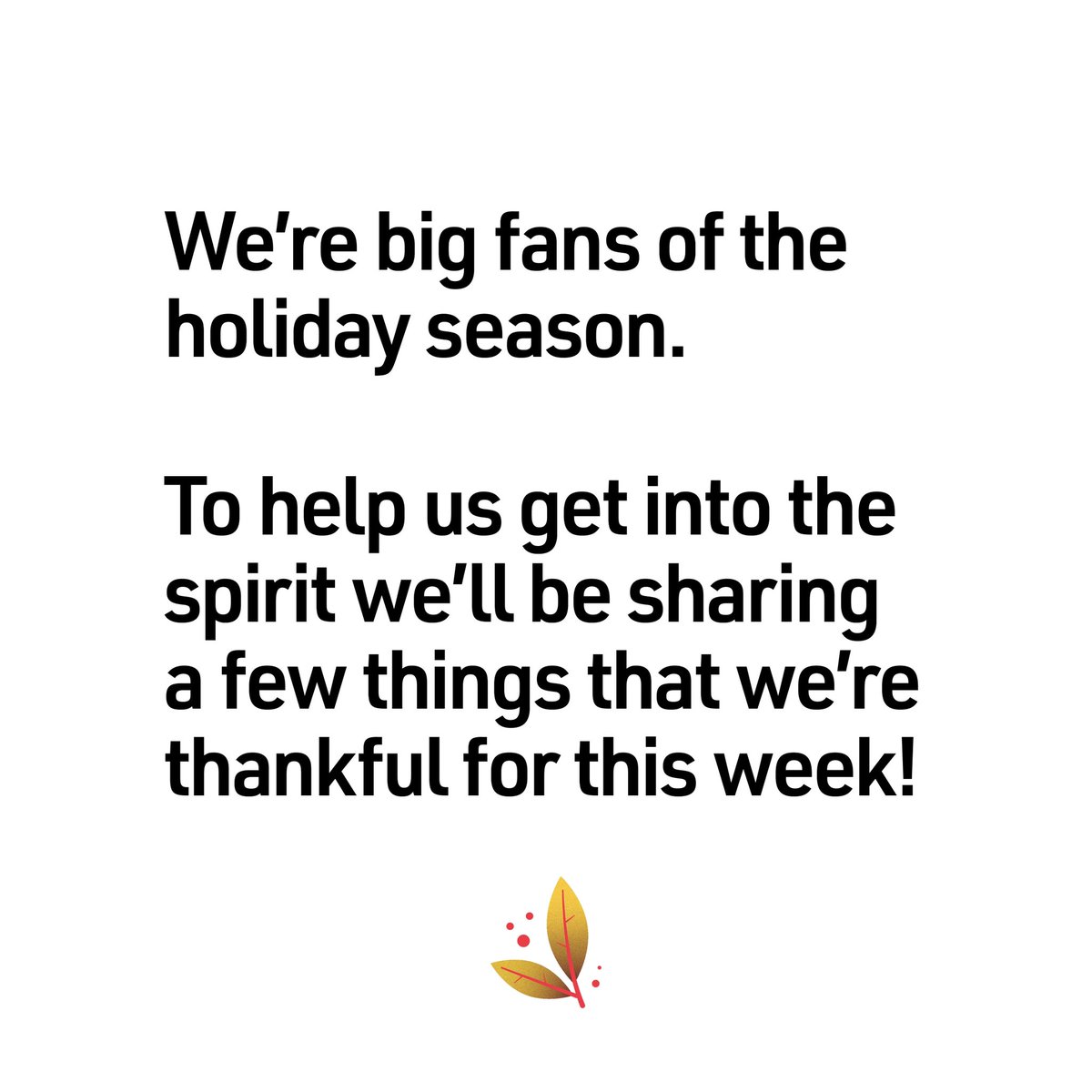 CinderDesignCo's tweet photo. This year has been difficult.

Despite that (or maybe because of it), we wanted to have a little fun and share a few things we’re thankful for this week leading up to Thanksgiving! #givethanks https://t.co/lJbxt9QNPE