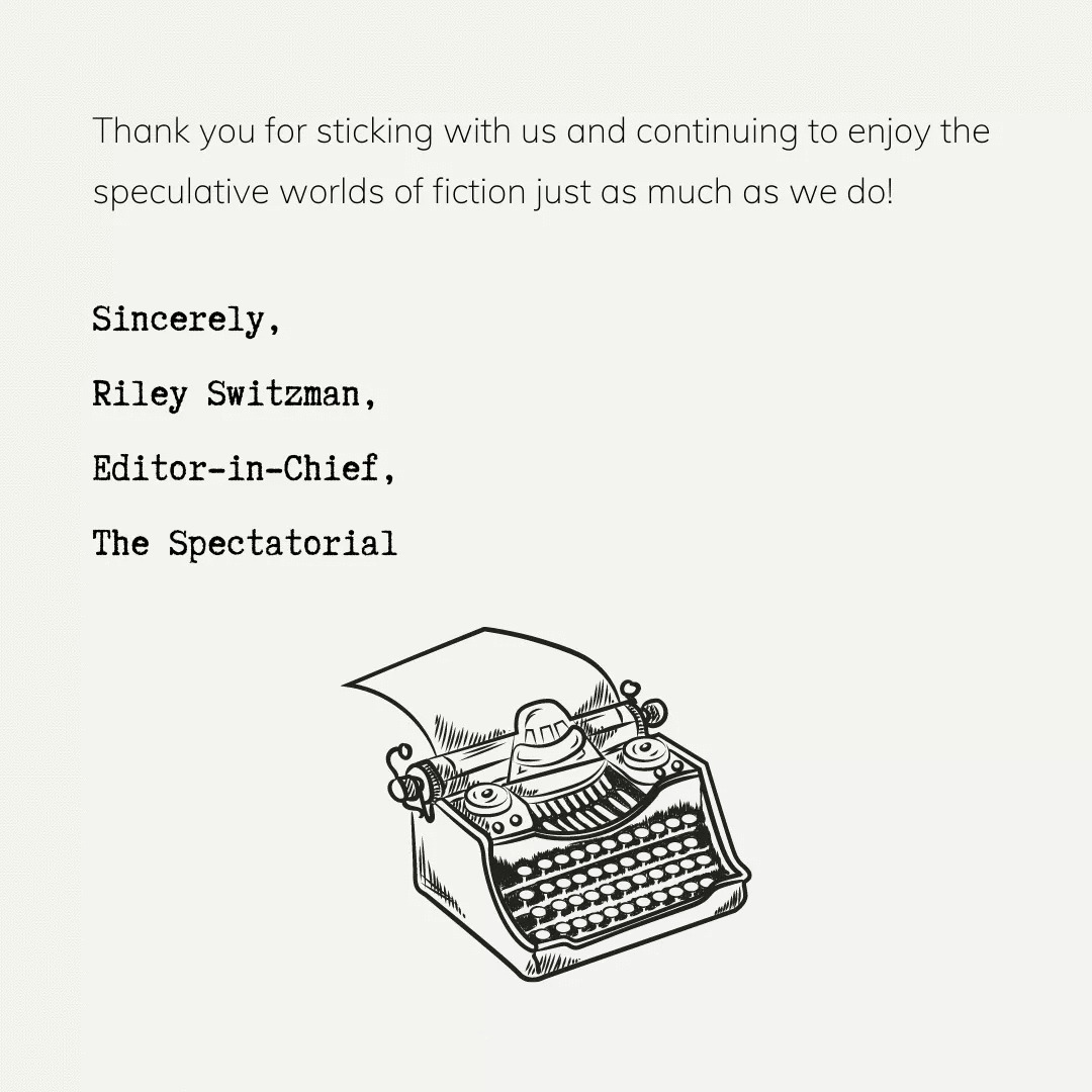 TheSpectatorial's tweet photo. Hi readers! Here's a letter from our editor-in-chief on what is in store for the 2020-21 year📚 https://t.co/DKFzAWnb6b