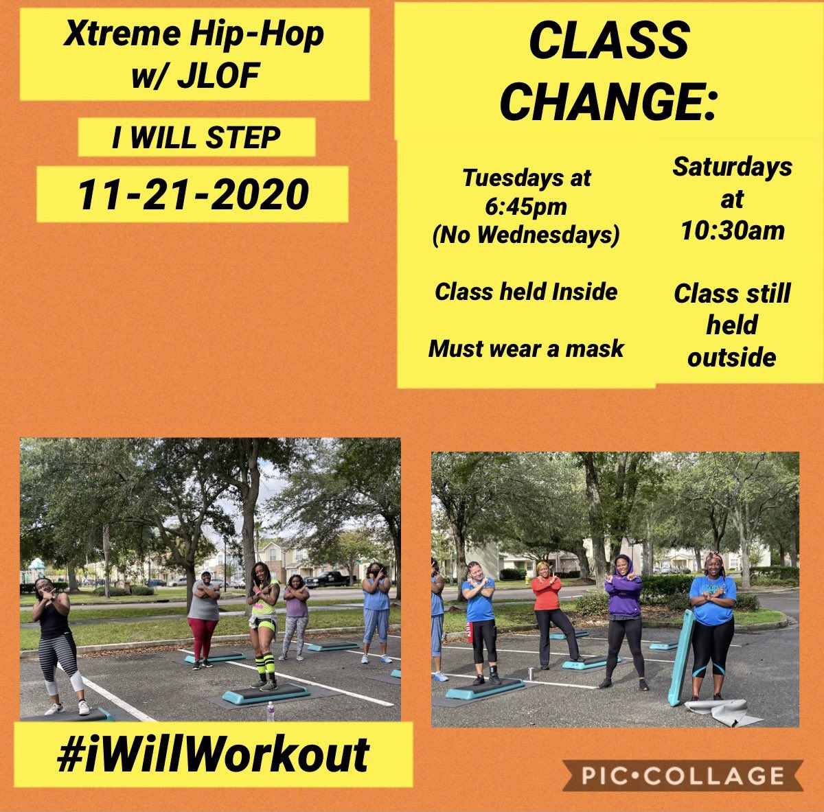 MrsJamieChris's tweet photo. Saturday’s class was another wet one. The rain did let up before we started. They still wanted to step! I love it!! Thank you!!

#iWillStep #FriendsFitnessFun #JLOF #TrustTheProcess #ICMFitness #MakingFitnessFun #FitnessFamilyFun #XtremeHipHopCertifiedInstructor https://t.co/GF7lriapBS