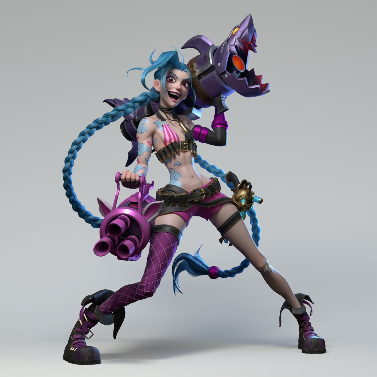 yagodeamorimdia's tweet photo. Jinx
Fanart Based on the @GEISTROCKGeist  concept. https://t.co/Xzh2wWm94p