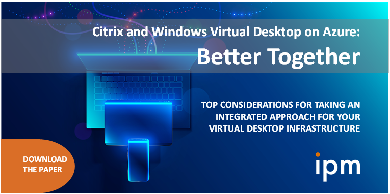 IPM_News's tweet photo. Looking to improve #userexperience and #cloudworkspace scalability? Read how to get the most from your #VDI environment on #Azure and see why #Citrix and #WindowsVirtualDesktop are better together. https://t.co/lHksuvmM03 https://t.co/He0YOwhBmc