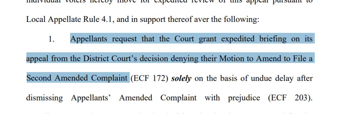 And, reading the 4th Paragraph, I am now very very very confused. Hey, Clownsquad - WTF are you appealing????? Is it "all of it" or "just the denial of leave to amend"? Because here's the side by side between this and the original: