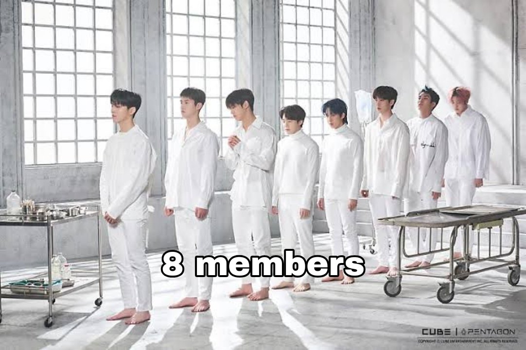 96yeo's tweet photo. pentagon comebacks through the years https://t.co/OfQxlpQoEh