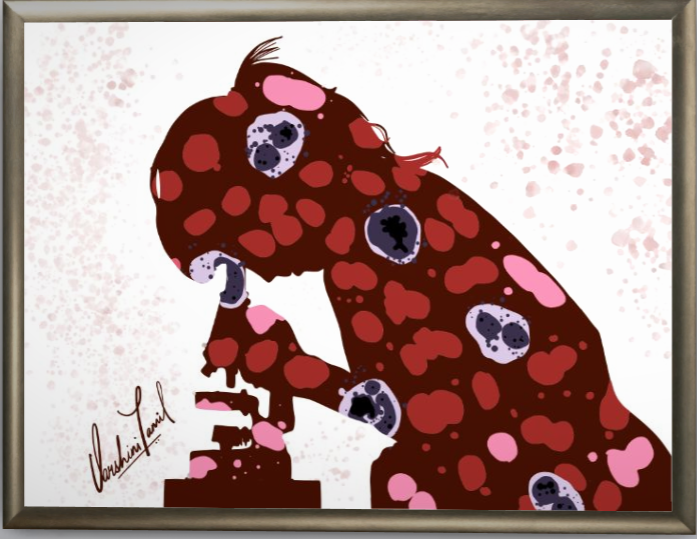 PublicCBBC's tweet photo. Our #MondayMotivation :'The modern #hematologist '
@VarshiniTamil Selvan &' #StemCells like space' by Cherney Anastasia.Thank U for your inspiring work & contribution in #art & #medicine! Want to get inspired? Visit https://t.co/sEuyehcpCx
#WorldCordBloodDay #WCBD20 #MedTwitter https://t.co/X3hLDUtnEH