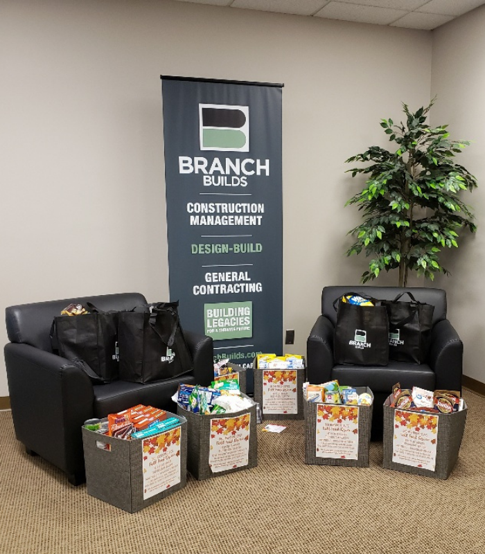 BranchBuilds's tweet image. Our Northern Virginia team members donated 300 pounds of food and several gift cards to help support @Cornerstonesva's annual Thanksgiving Food Drive. Thank you to all those who contributed! #BuildingLegacies