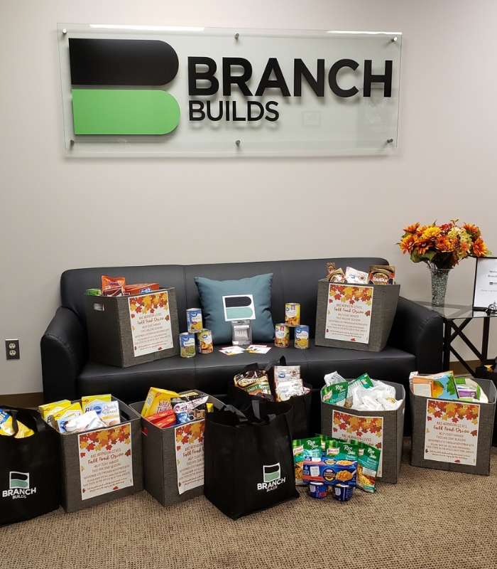 Branch Builds (@branchbuilds) on Twitter photo Our Northern Virginia team members donated 300 pounds of food and several gift cards to help support <a href="/Cornerstonesva/">Cornerstones</a>'s annual Thanksgiving Food Drive. Thank you to all those who contributed! #BuildingLegacies Our Northern Virginia team members donated 300 pounds of food and several gift cards to help support <a href="/Cornerstonesva/">Cornerstones</a>'s annual Thanksgiving Food Drive. Thank you to all those who contributed! #BuildingLegacies