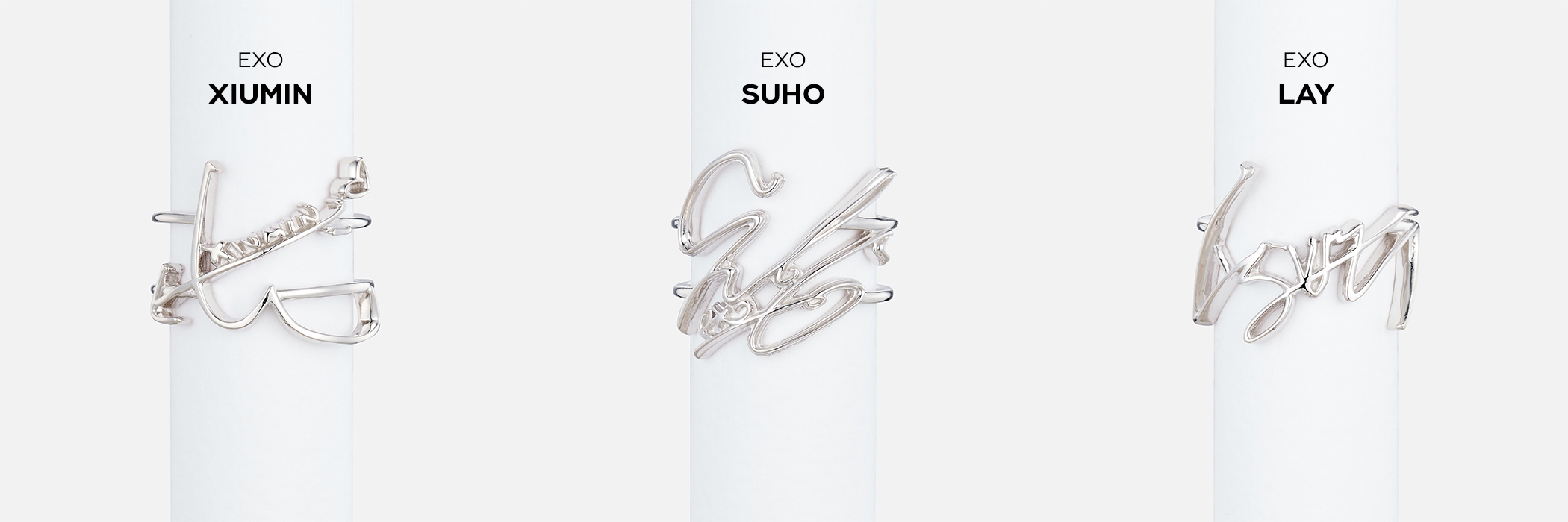 EXO ARTIST SIGNATURE RING CHANYEOL NEW | eBay