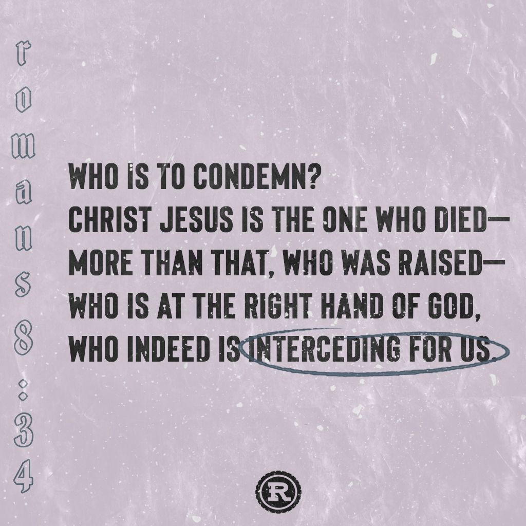 rcc_social's tweet photo. Not only did Christ die/rise from the dead/ascend to Heaven for us, but He also intercedes for us...standing by to advocate on our behalf against anyone who may try to condemn us. Let that sink in for a sec. 

#MakeMuchOfJesus #RubberCityChurch #Ellet #Akron #ChurchPlant https://t.co/qmydB6Isf6